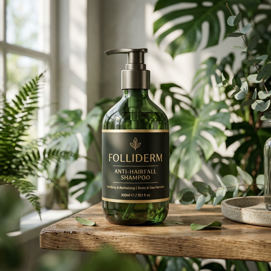 Folliderm Anti-Hairfall Shampoo